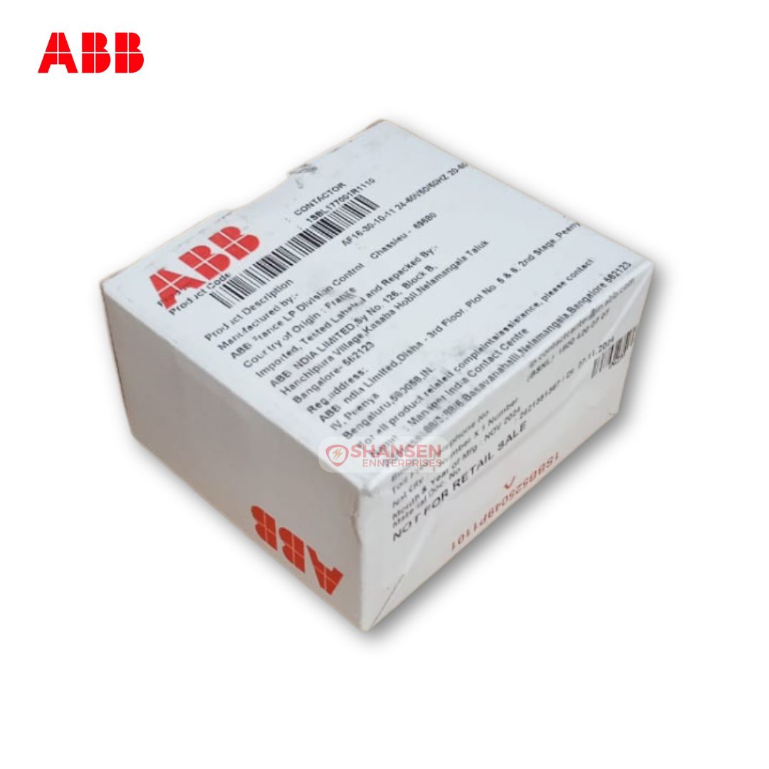 ABB_AF16-30-10-11_24-60V50_60HZ_20-60VDC_3_Pole_Contactor_box-top_angle_view-industrial-products-india