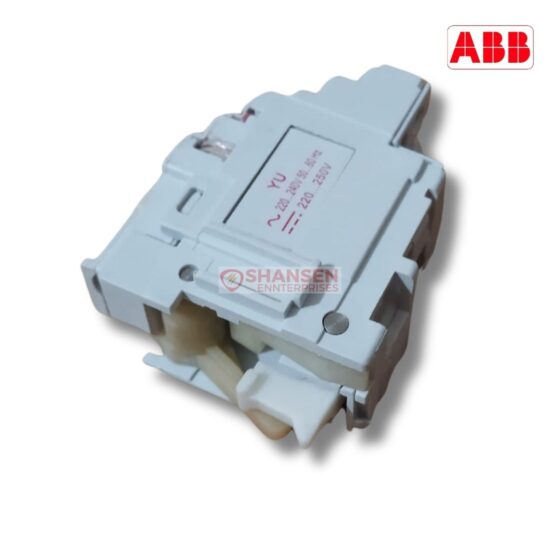 ABB UVR XT1 XT4 220-240Vac 220-250Vdc Under Voltage Release Module Side View - Shansen Enterprises
