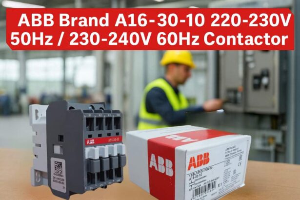 ABB A16-30-10 Contactor 220-230V 50Hz / 230-240V 60Hz for capacitor switching – Industrial Products India