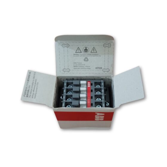 ABB A16-30-10 Contactor in Open Box – Top Angle View – 220-230V 50Hz / 230-240V 60Hz – Industrial Products India