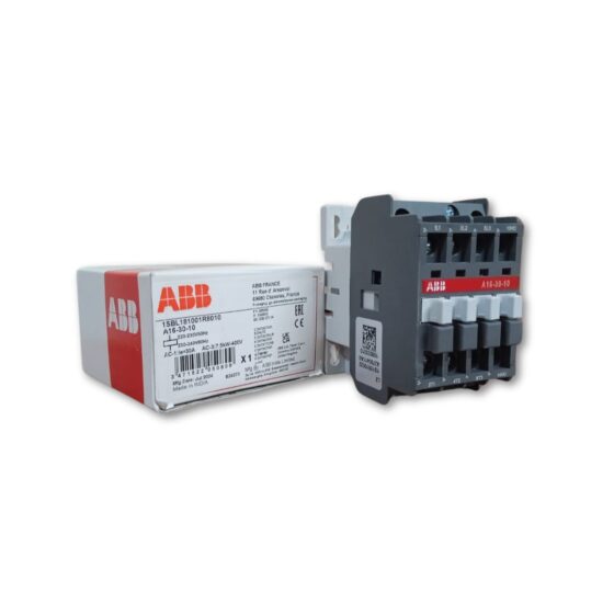 ABB A16-30-10 Contactor with original box packaging, 220-230V 50Hz / 230-240V 60Hz – Industrial Products India