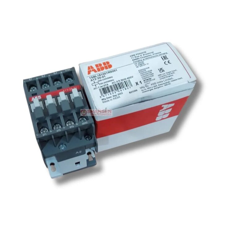 ABB A12-30-01 Contactor 220-230V 50Hz 230-240V 60Hz with Packaging - Industrial Products India Marketplace