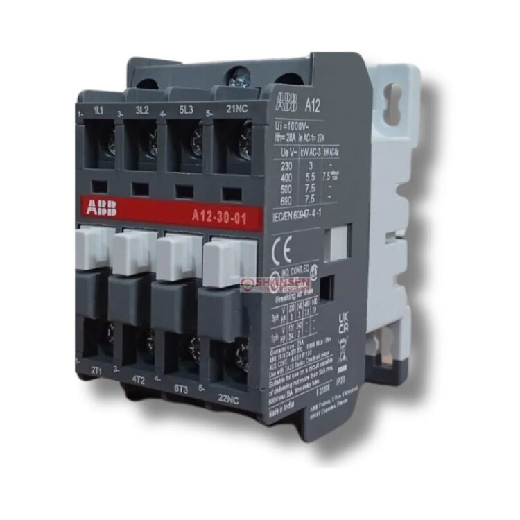 ABB A12-30-01 Contactor 220-230V 50Hz / 230-240V 60Hz - by Shansen Enterprises