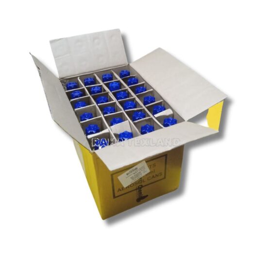 Rustlick 631 370ml spray cans in open master carton with 24-piece industrial bulk packaging