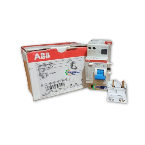 abb dda202 ac-63 0.1a rcd block with original box packaging listed by verified vendor on industrial products india