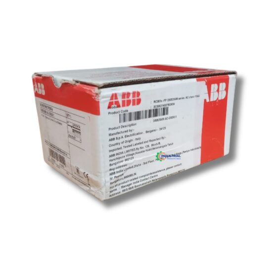ABB DSB204M AC-C63/0.1 RCCB Original Box with Product Code and Manufacturing Details
