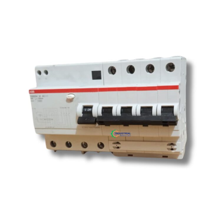 ABB DSB204M AC-C63/0.1 RCCB with Overcurrent Protection – 4 Pole, 63A, 100mA