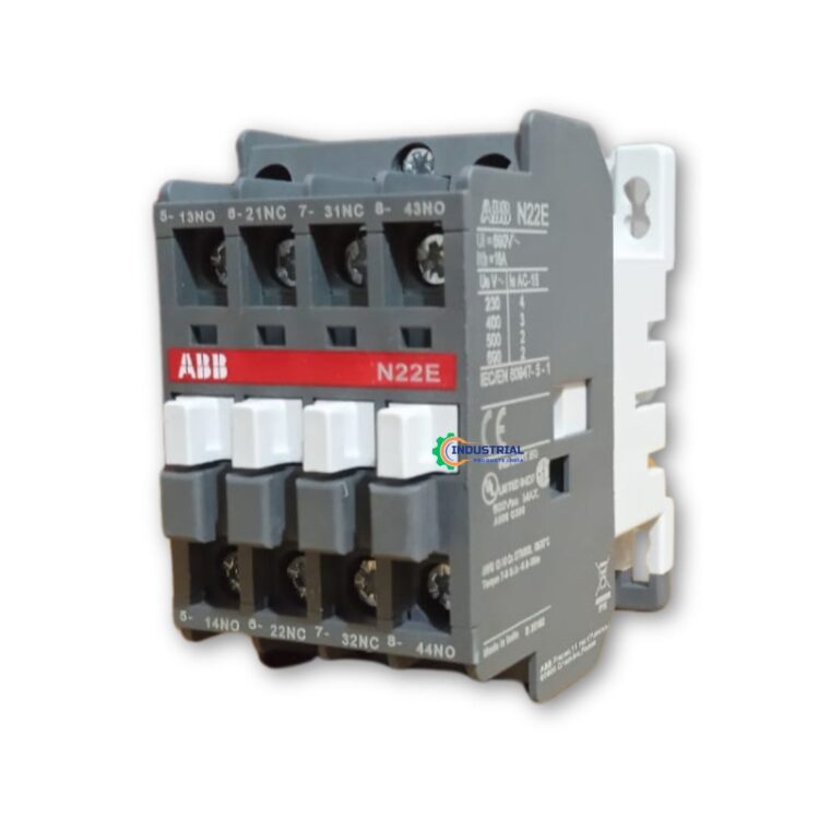 ABB N22E 4-Pole Contactor Relay – 1SBH141001R8022 for control circuits, available on Industrial Products India marketplace