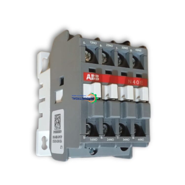 ABB N40E Auxiliary Contactor Relay 230V – 4 Pole | Industrial Products India