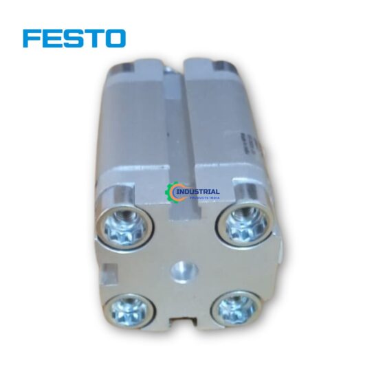 Rear view of Festo ADVU-25-25-P-A compact pneumatic cylinder – verified vendor India