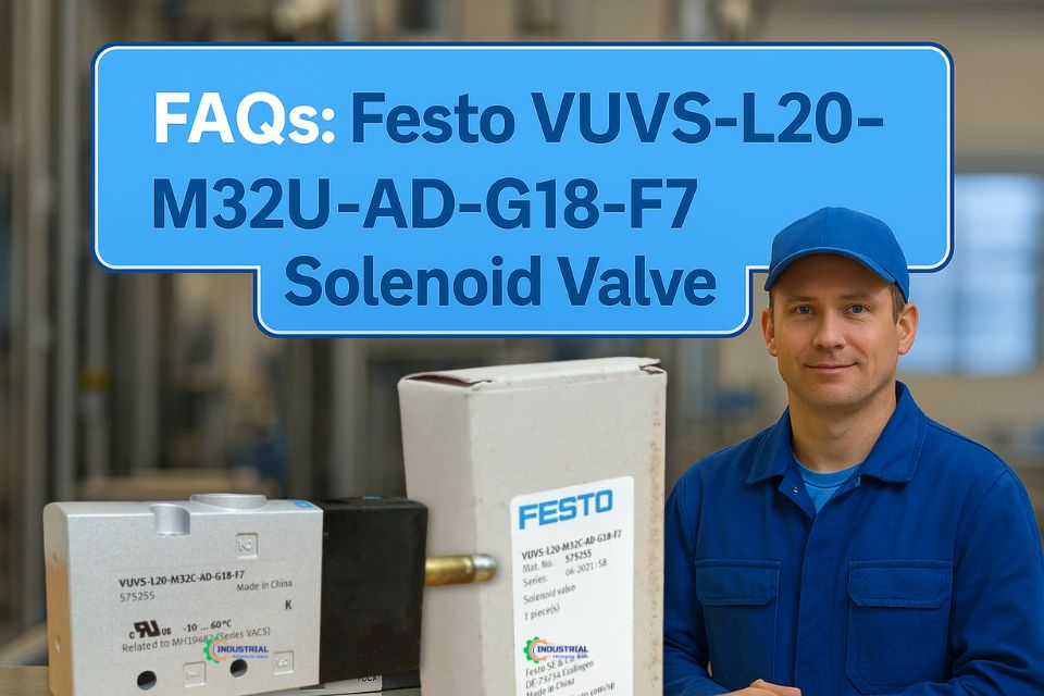 FAQs about Festo VUVS-L20-M32U-AD-G18-F7 Solenoid Valve with factory technician – Industrial Products India