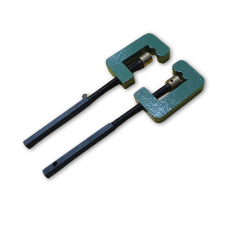 Fluted Roller Wringe Spanner C-Type Steel with Gun Metal Gripper for Ring Spinning Drafting Frames
