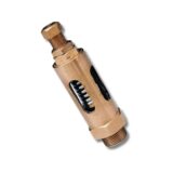 Omega spring relief safety valve in bronze for boiler systems